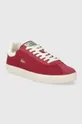 Σουέτ αθλητικά παπούτσια Lacoste Baseshot Premium κόκκινο