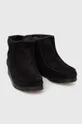 Clarks suede ankle boots Wallabee Hi black