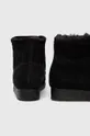Semišové boty Clarks Wallabee Hi Svršek: Semišová kůže Vnitřek: Textilní materiál Podrážka: Umělá hmota