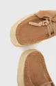 beige Clarks loafers Wallabee Cup