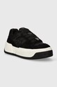 Naked Wolfe sneakers Crash Crash.Black.Cow.Suede negru SS24