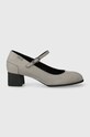 Camper tocuri din piele intoarsa Katie gros gri K200694.013