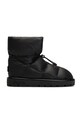 Flufie cizme de iarna Metallic izolat negru S02.JET.BLACK