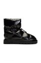 Flufie cizme de iarna Shiny izolat negru S03.JET.BLACK