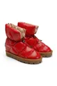 Čizme za snijeg Flufie Shiny crvena