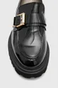 črna Usnjeni mokasini AllSaints Emily Patent Loafer