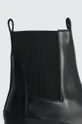 fekete AllSaints bőr csizma Harlee Boot