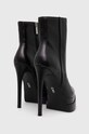 Obuwie Steve Madden botki skórzane Fyre SM11002406.017 czarny