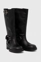 Шкіряні чоботи Steve Madden Beau SM11003069.017 чорний AW23