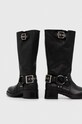 Взуття Шкіряні чоботи Steve Madden Beau SM11003069.017 чорний