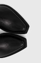 Kožené kovbojské topánky Steve Madden Wishley čierna SM11003071.017