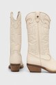 Încălțăminte Steve Madden cizme de piele Wishley SM11003071.287 bej