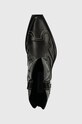 Kožené kovbojské topánky Steve Madden Waynoa čierna SM11003072.017