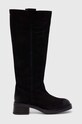 Замшеві чоботи Steve Madden Banner замша чорний SM11003092.015