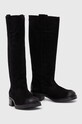 Замшеві чоботи Steve Madden Banner SM11003092.015 чорний AW23