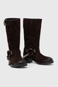 Чоботи з нубуку Steve Madden Beau-C SM11003094.205 коричневий AW23