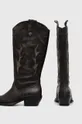 Steve Madden scarpe da cowboy Wenda Gambale: Pelle naturale Parte interna: Materiale tessile, Pelle naturale Suola: Materiale sintetico