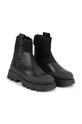 Дитячі шкіряні черевики Dkny злегка утеплена чорний D39116.36.39