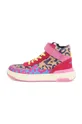ροζ Παιδικά δερμάτινα αθλητικά παπούτσια Marc Jacobs