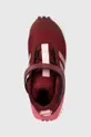 бордо Дитячі черевики adidas FORTATRAIL EL K
