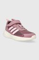 Детские кроссовки adidas IG0427 OZELLE EL K WONORC/CLPINK IG0427 розовый AW23