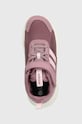 adidas sneakersy dziecięce IG0427 OZELLE EL K WONORC/CLPINK różowy IG0427