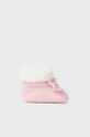 Cipelice za bebe Mayoral Newborn tekstil roza 9686.2B.Newborn.9BYX
