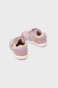 Mayoral sneakersy skórzane dziecięce brązowy 42383.13A.Baby