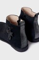 Mayoral botki zamszowe dziecięce czarny 46382.38C.Mini