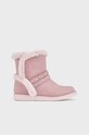 Mayoral buty dziecięce imitacja zamszu różowy 46403.27A.Mini