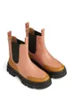 оранжевый Детские кожаные ботинки Liewood Для девочек
