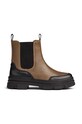 Fete Liewood cizme chelsea din piele pentru copii LW17309 bej