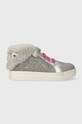 Agatha Ruiz de la Prada sneakersy dziecięce imitacja skóry licowej srebrny 231942.28.34