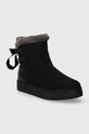 Garvalin cizme de iarna pentru copii din piele intoarsa 231544.28.34 negru AW23