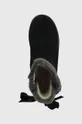 чорний Дитячі замшеві зимові черевики Garvalin