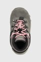 Детские кожаные кроссовки Columbia YOUTH NEWTON RIDGE AMPED серый 2044122