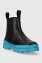 Camper cizme chelsea din piele pentru copii Brutus Kids K900320.27 negru AW23