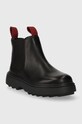 Camper cizme chelsea din piele pentru copii Norte Kids K900149.26.27 negru AW23