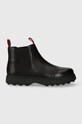 Camper stivaletti chelsea in pelle bambini Norte Kids pelle fiore nero K900149.35.38