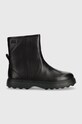 Camper ghete din piele pentru copii K900304 Norte Kids usor izolat negru K900304.26.34