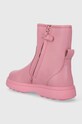 Fete Camper ghete din piele pentru copii K900304 Norte Kids K900304.35.38 roz