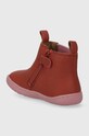 Fete Camper cizme chelsea din piele pentru copii Peu Cami FW K900348 rosu