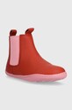 Παιδικές δερμάτινες μπότες τσέλσι Camper K900326 Peu Cami Kids K900326.28.34 κόκκινο AW23