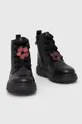 чорний Дитячі шкіряні черевики Camper TWS Kids Для дівчаток