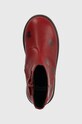 Camper ghete din piele pentru copii TWS Kids burgundia K900329.25.27