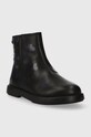 Camper ghete din piele pentru copii TWS Kids K900329.25.27 negru AW23