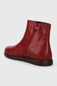 Lány Camper gyerek bokacsizma bőrből TWS Kids K900329.35.38 burgundia