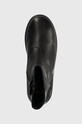 Camper ghete din piele pentru copii TWS Kids negru K900329.35.38