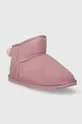 Μπότες χιονιού σουέτ για παιδιά Emu Australia K12953 Rigel Kids ροζ