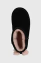 чорний Дитячі замшеві чоботи Emu Australia K12953 Rigel Kids